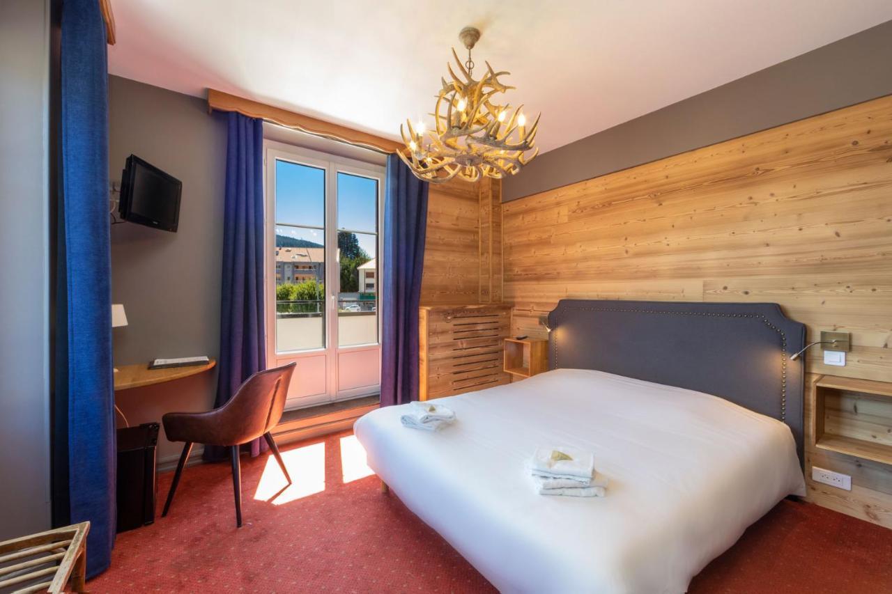 Hotel Restaurant L'Aubergade Gérardmer Eksteriør billede